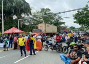 Protestas contra concesionario Pacífico 2 en La Pintada