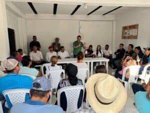 La Gobernación de Antioquia apoyará acciones que mitiguen los daños por derrumbe en Valparaíso