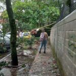 Bomberos Medellín atienden emergencias por lluvias en diferentes puntos de la ciudad