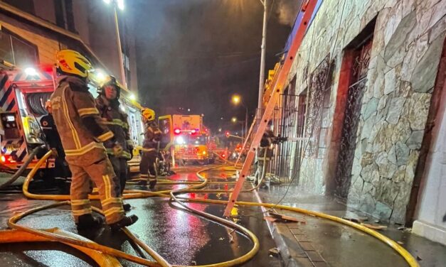 Dagrd y Bomberos Medellín atendieron cuatro incendios en las últimas horas