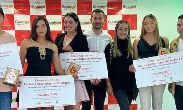 Guatapé entregó reconocimientos a los deportistas más destacados