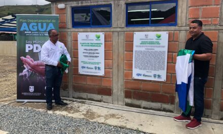 Urrao recibe planta de tratamiento de aguas residuales para mejorar el saneamiento básico del municipio