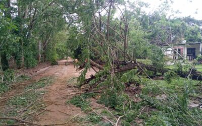 Fuertes lluvias en Puerto Nare deja un total 250 familias damnificadas