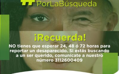 #UNIDOSporLaBúsqueda: construyamos una red de SOLIDARIDAD para encontrar a los desaparecidos en Antioquia