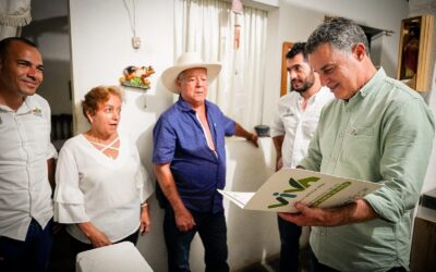 Visita de la gobernación de Antioquia a municipio de Caracolí, promete grandes cambios