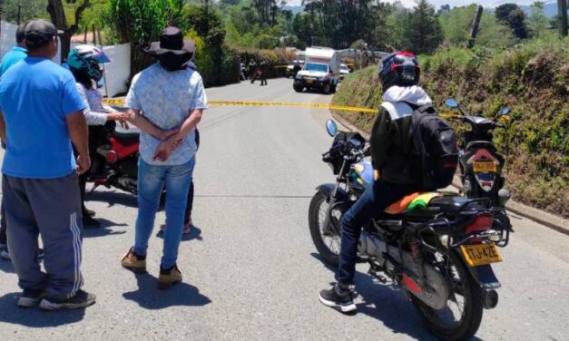 Un hombre fue asesinado en el Carmen de Viboral