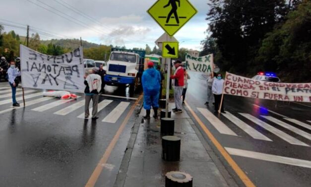 En Guarne piden urgente un nuevo puente peatonal en la autopista