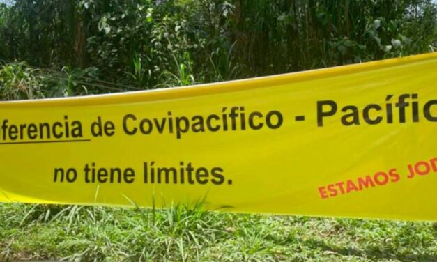 Protestas en el Suroeste antioqueño por la construcción de la vía Pacífico 1