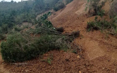 Derrumbe en Betulia estaría afectando cercan de 8.000 campesinos