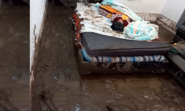 Más de 1.000 familias resultaron afectadas por lluvias del fin de semana en el departamento