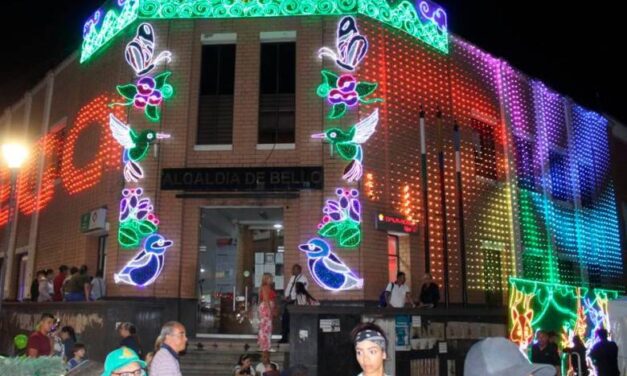 Bello: El segundo municipio del Valle de Aburrá en encender sus alumbrados