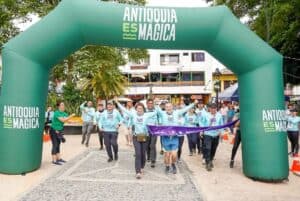Trail Trekking Antioquia es Mágica en Támesis, una fiesta de más de 400 deportistas
