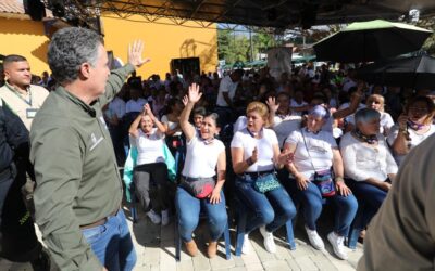 Gobernador Aníbal Gaviria acompañó la entrega del Distrito Cultural de San Roque