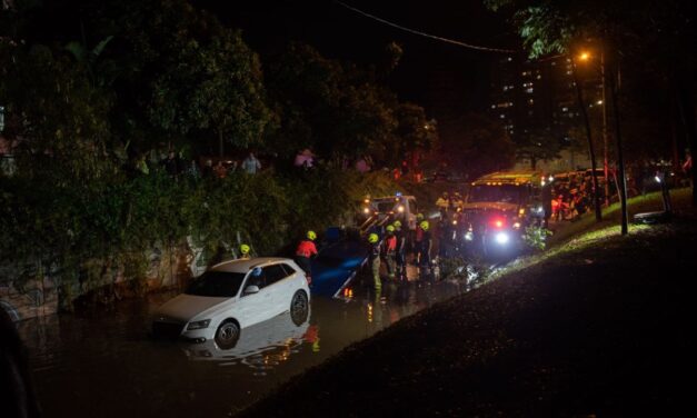 Dos personas fallecidas y 23 lesionadas es el balance de las fuertes lluvias del sábado en Medellín