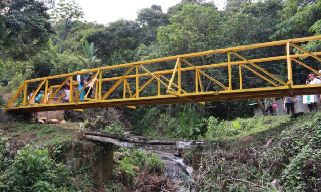 El programa del Dagran ‘Puentes para la Vida’ regresa en 2023 para proteger la vida de más de 100 personas en zona rural de Betulia