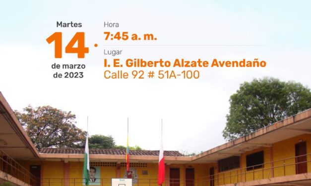 La Alcaldía de Medellín iniciará mañana la intervención de 411 instituciones educativas oficiales
