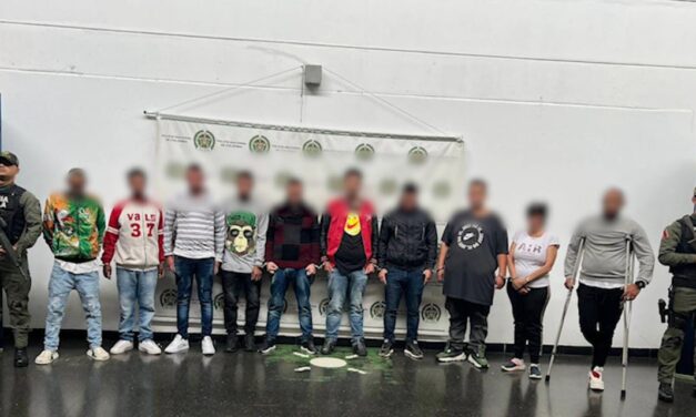 Desmantelado grupo delincuencial que extorsionaba a más 500 víctimas en los alrededores de la Plaza Botero