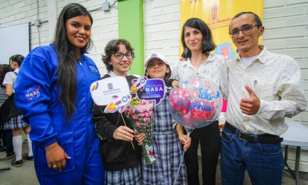 Por primera vez, dos estudiantes de instituciones educativas oficiales de Medellín viajarán a la NASA