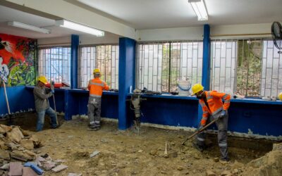 Más de 2.900 estudiantes se beneficiarán con el inicio de las obras en cuatro establecimientos educativos de la comuna 5 – Castilla