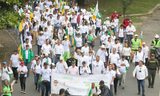 Rumbo a Caicedo partió la Marcha de la Noviolencia 2023