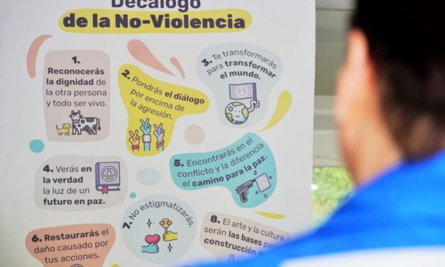 En instituciones educativas, centros de atención a víctimas y cárceles de Medellín se instalará el Decálogo de la No-Violencia
