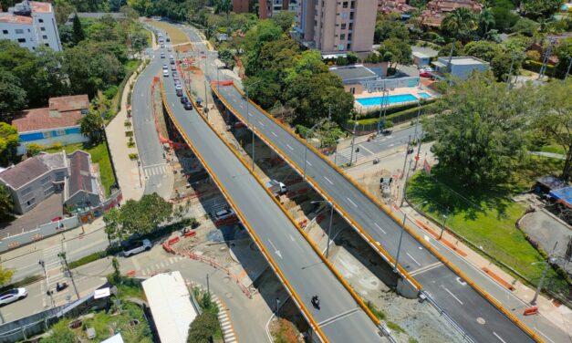Desde hoy, se habilita el paso por el puente de la avenida 34 con Los Parra para mejorar la movilidad en El Poblado