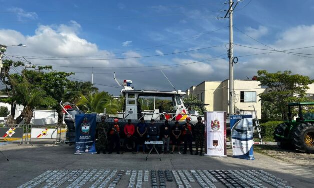 Duro golpe al narcotráfico en el caribe por la Armada Nacional