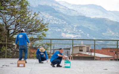 Con mantenimientos integrales en las sedes Juvenil Nuevo Futuro y José María Espinosa avanza el Plan de Intervención de Infraestructura Educativa en la comuna 6