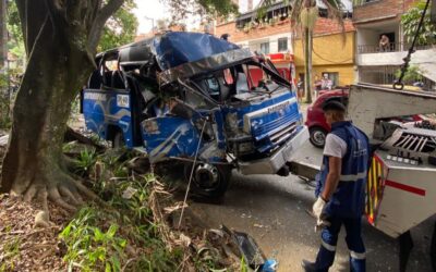 Incidente de tránsito deja 14 lesionados en Enciso, comuna 8 – Villa Hermosa