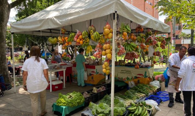 En los primeros cuatros meses del año, los Mercados Campesinos aumentaron sus ventas en un 41 %