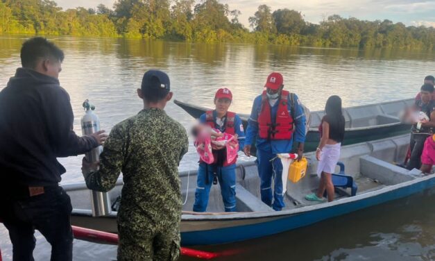Tres bebés indígenas que estaban en mal estado de salud fueron rescatados