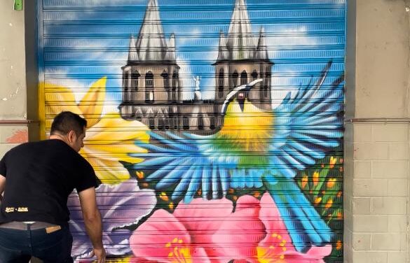 Gana se suma a la apuesta del grafiti en la Comuna 13