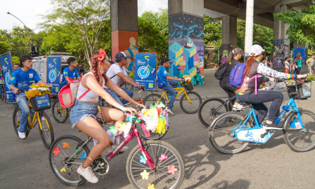 Con flores y alegría, la Feria al Ritmo de Bicicleta se tomará las calles de Medellín