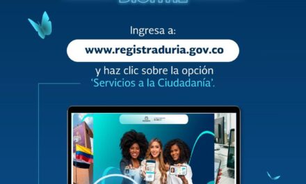 Los colombianos ya pueden obtener la copia de su registro civil de manera digital