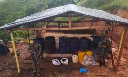Ejército nacional desmantela laboratorios de coca del ELN y Autodefensas en Tarazá y Puerto Libertador