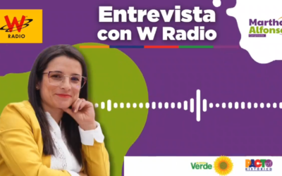 Representante Martha Alfonso analiza propuesta de Asamblea Constituyente en entrevista a La W