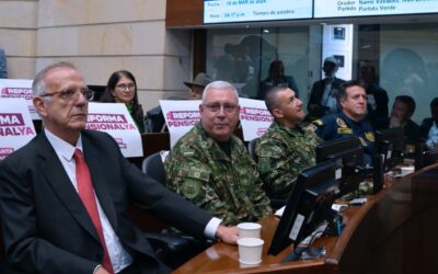 El Senado de la República rechaza moción de censura contra el Ministro de Defensa, Iván Velásquez