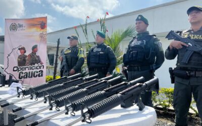 Operación Cauca arroja resultados: Incautadas armas de fuego de largo alcance en vía Popayán – Totoró