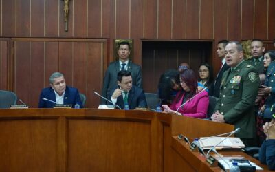 Ministro Velásquez Presentó ante la Comisión Segunda la Hoja de Vida de 5 Oficiales en Estudio de Ascenso
