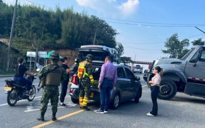 Seguridad reforzada en la vía entre Piendamó y Silvia tras denuncias de presencia de disidencias
