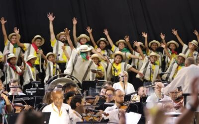 El programa presidencial Sonidos para la Construcción de Paz brilló en el concierto inaugural de la COP 16