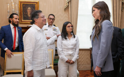 ¡Afianzando relaciones! Petro se reunió con la Secretaria de Seguridad de Estados Unidos para trabajar juntos