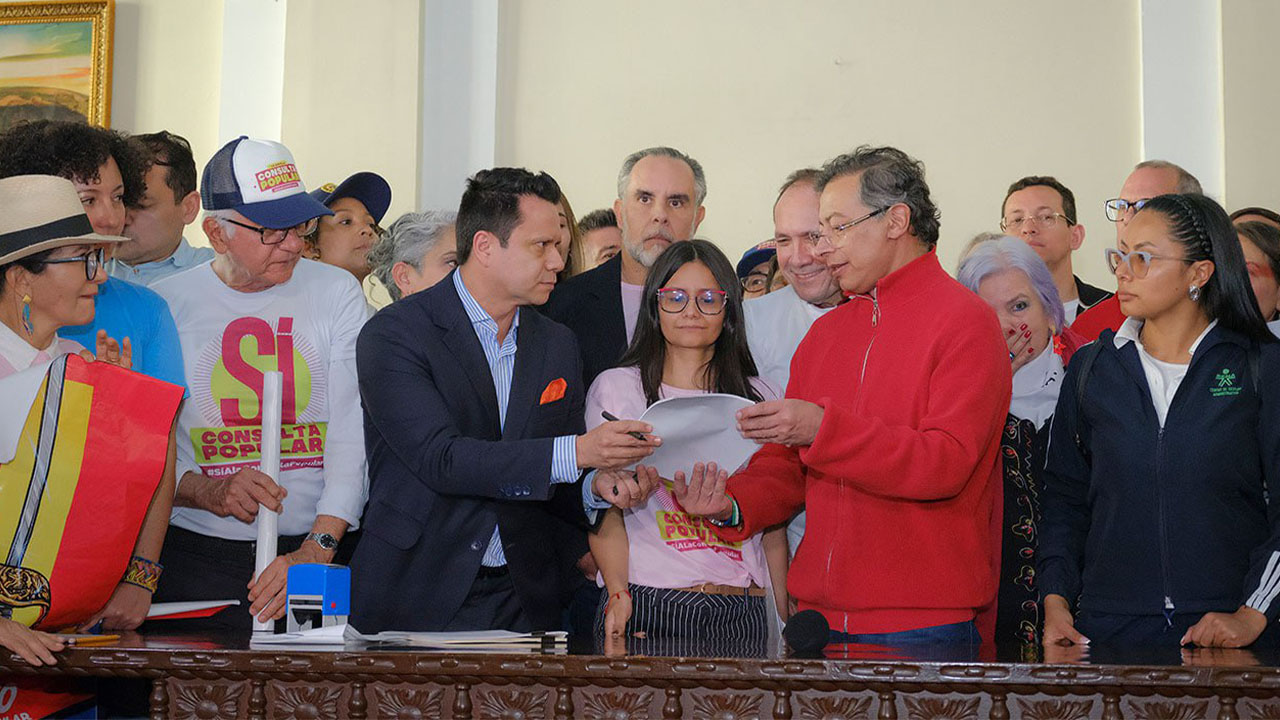 Petro asegura que la Registraduría tiene los recursos necesarios para llevar a cabo la Consulta Popular