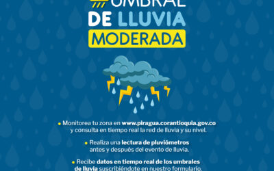 Corantioquia alerta por aumento de amenaza hidrológica en Antioquia debido a intensas lluvias