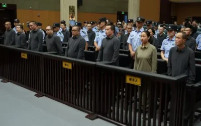 China aplica la máxima severidad de la ley: 11 condenas a muerte al clan criminal de la Familia Ming