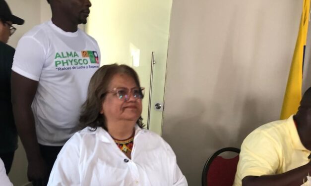 Alma Evelyn Physco oficializó su candidatura a la Cámara por la Circunscripción Especial Afro