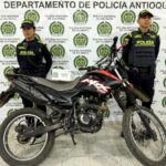 Operativos policiales en Antioquia dejan capturas y recuperación de vehículos hurtados