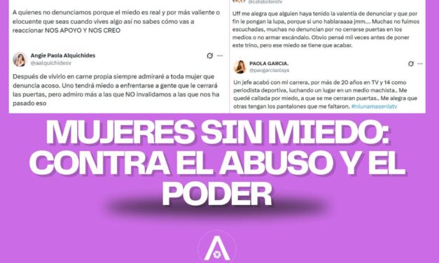Mujeres sin miedo