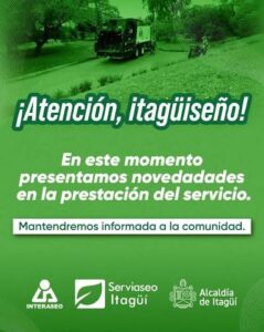 Itagüí revisa continuidad del operador de aseo por mal servicio NOMAS
