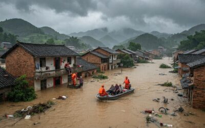 China activa respuesta de emergencia por inundaciones en Guangdong, Guangxi y Hainan